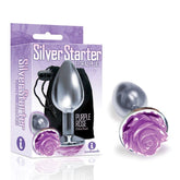 The 9's Silver Starter - Rose - - Butt Plugs